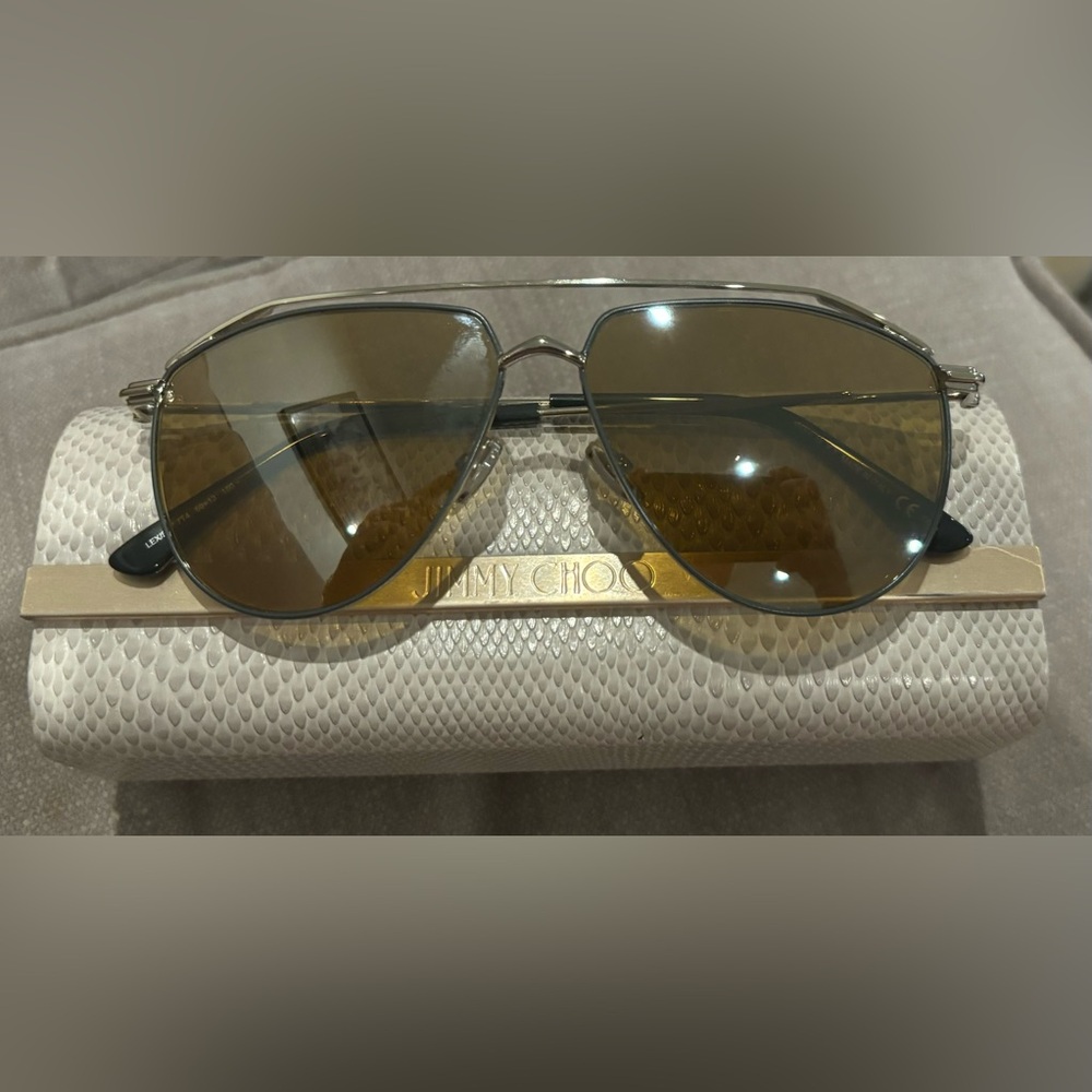 Jimmy Choo Aviator Sunglasses